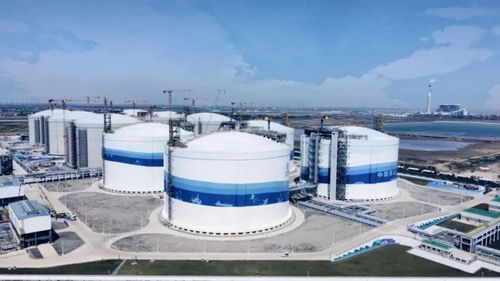 中國(guó)海油江蘇鹽城 綠能港 一期擴(kuò)建工程工藝廠主要土建部分施工完成